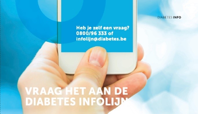Vraag het aan de Diabetes infolijn 