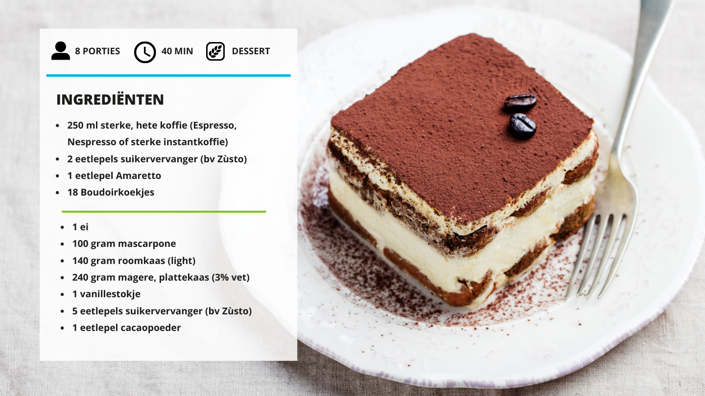 ingrediënten tiramisu