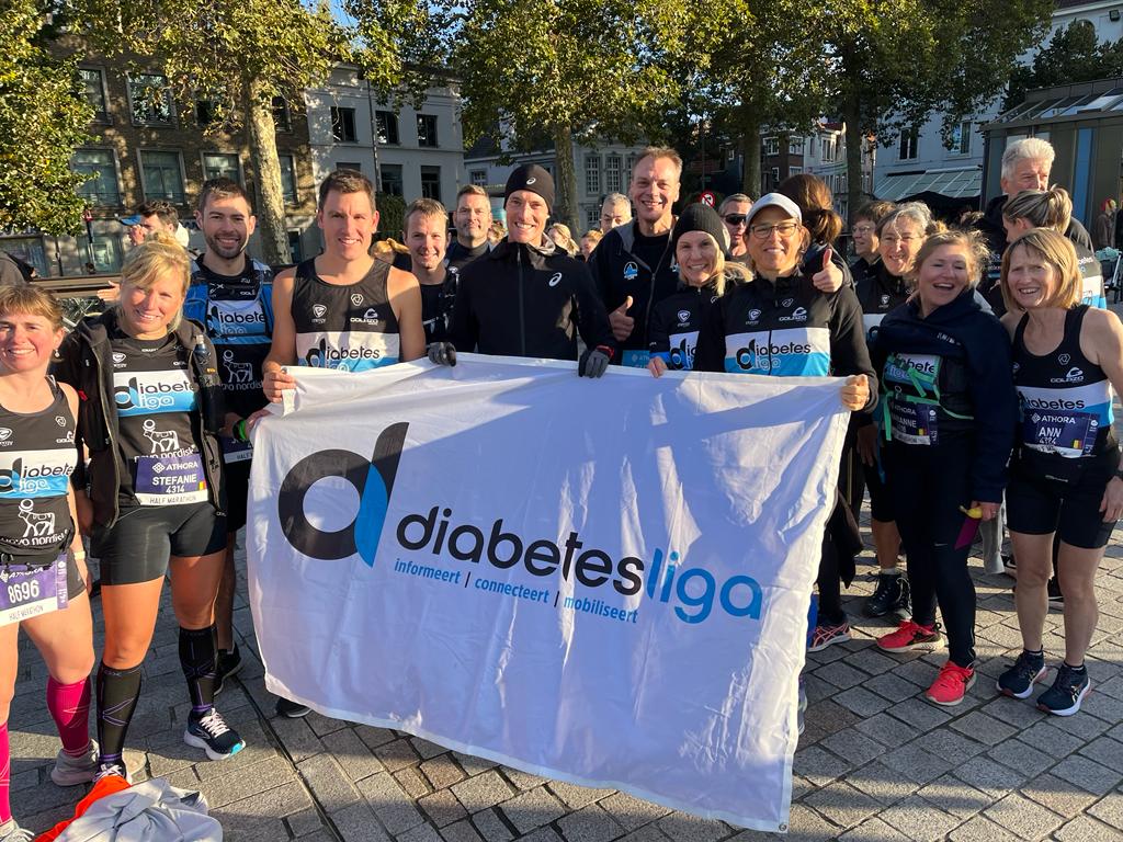 Groepsfoto Diabetes Liga Sport en Beweegt