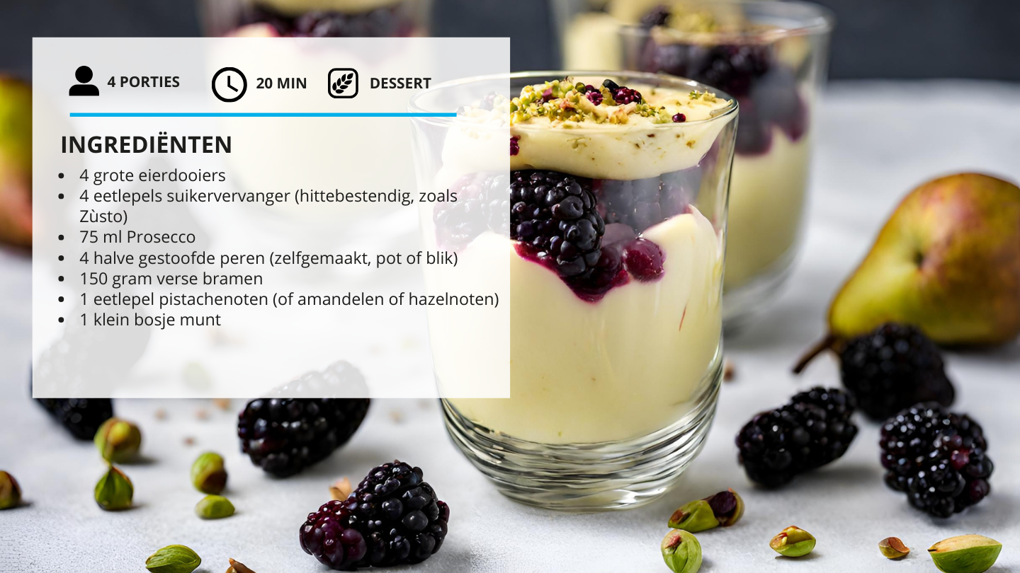 ingrediënten zabaglione