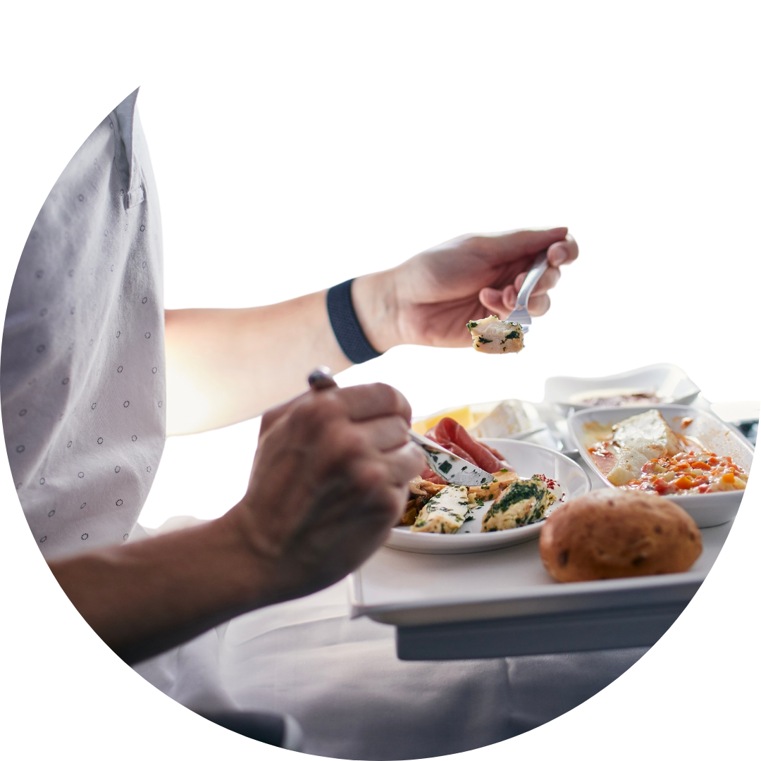 Eten vliegtuig diabetes