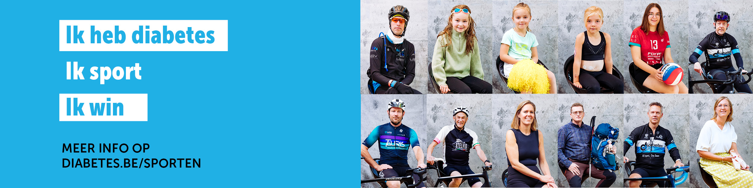 Banner website ik sport ik win wereld diabetes dag 2024