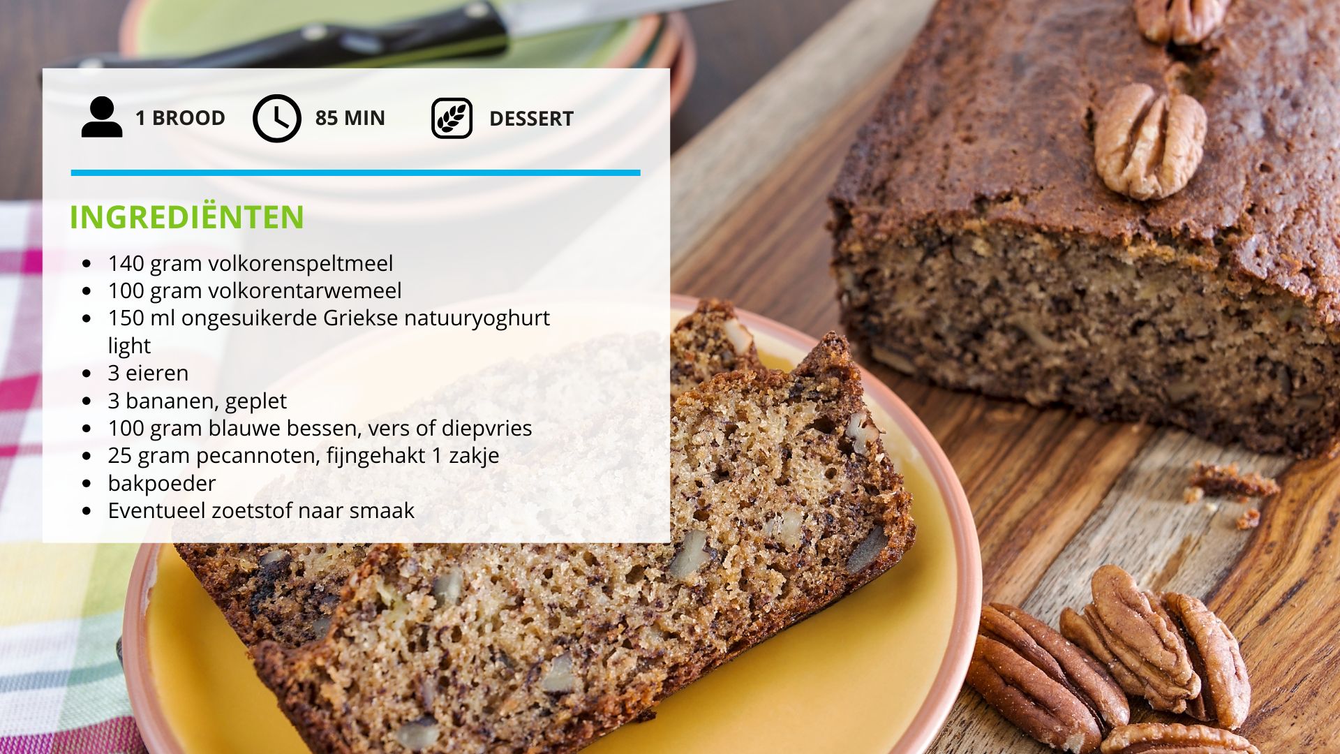 ingredienten bananenbrood