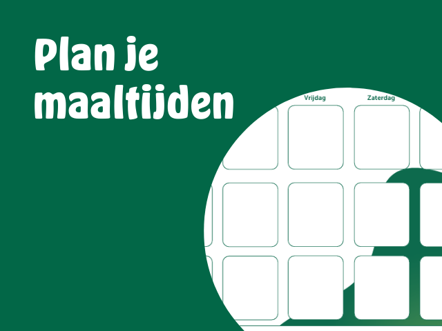 Weekplanner visual
